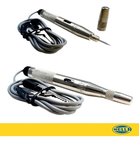 Probador De Corriente 6-24v Hella Carro Plateado - Image 3