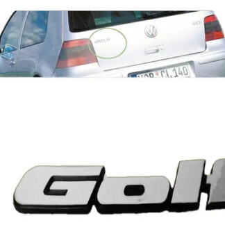 Emblema Cromado Tapa Baul Golf 1995/1999 Plateado Plateado