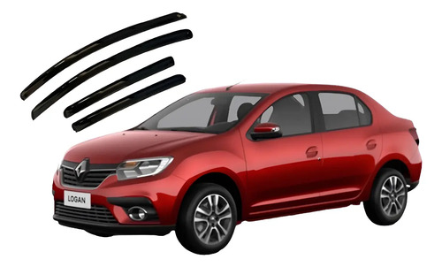 Tejas Deflectores Renault Logan 2017 A 2023 Acrilicas - Image 2