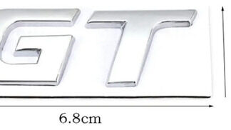 Emblema Trasero Gt Para Chevrolet Aveo