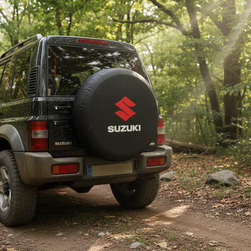 Forro Funda Cubre Rueda De Repuesto Carros Suzuki
