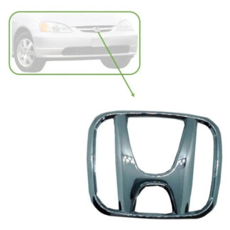Emblema Cromado Persiana Honda Fit 2009/2014