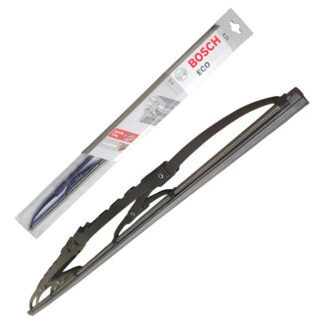 Plumilla Limpiaparabrisa Metalica Original Bosch Renaul Kwid Negro