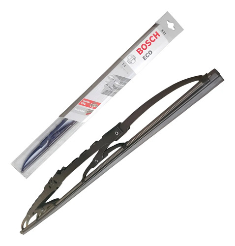 Plumilla Limpiaparabrisa Metalica Original Bosch Renaul Kwid Negro