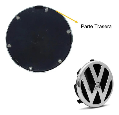 Emblema Cromado Persiana Volkswagen Golf 2008 A 2013 - Image 3