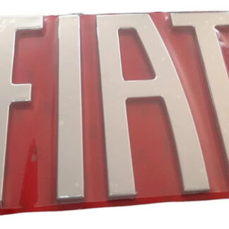 Emblema Tapa Baúl Palabra Fiat Cromado 2017-2020