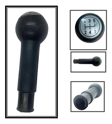 Pera Poma Palanca De Cambios Ford Ecosport 03/17 Cromada