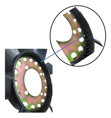 Aspa Motoventilador Nissan Mt3000 Cabstar - Image 3