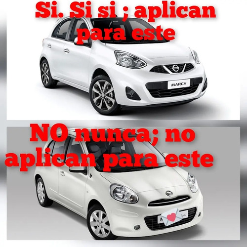 Exploradoras Nissan March Kit Completo Con Soportes 14-21 - Image 3