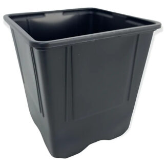 Matera Maceta 0.5 Litros Plastica Cuadrada Jbq Cultivo