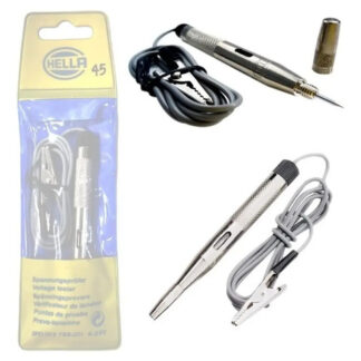Probador De Corriente 6-24v Hella Carro Plateado