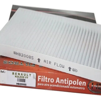 Filtro Antipolen Para Aire Acondicionado Renault Koleos