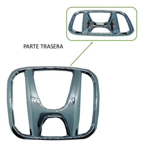 Emblema Cromado Persiana Honda Fit 2009/2014 - Image 3