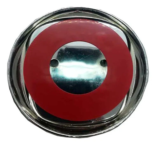 Emblema Persiana Fiat Palio 9x9 Plateado Plateado - Image 2