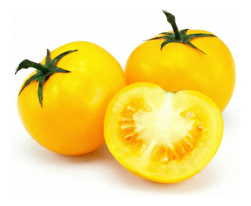 Semillas De Tomate Cherry Amarillo Hortalizas Fercon