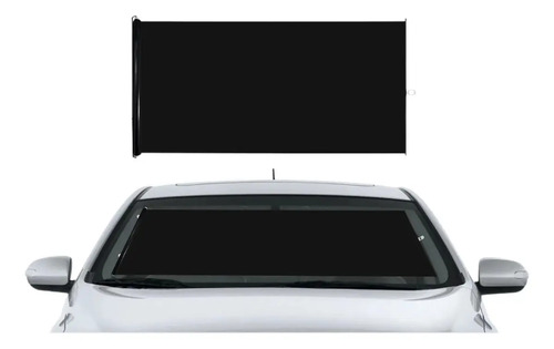 Parasol Polarizado Retráctil Para Carro Cortina Piloto Autom - Image 2