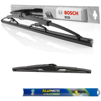 Plumilla Limpiaparabrisa Delantera & Trasera Renault Kwid Negro