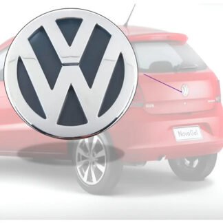 Emblema Cromado Tapa Baul Up 2013 A 2020 Plateado Plateado