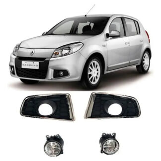 Exploradoras Anti Niebla Para Renault Sandero 13-16 Kit