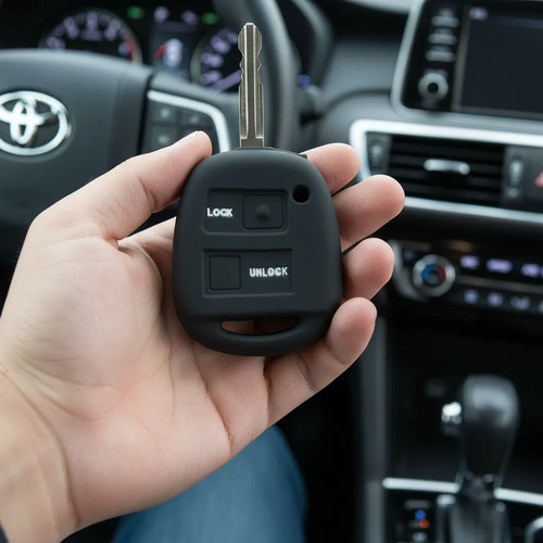 Forro En Silicona Para Control Llaves De Carro Toyota - Image 2
