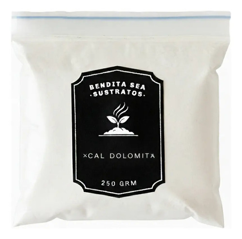 Cal Dolomita Sustrato Cultivo 250 Gramos