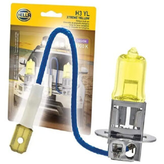 H3 Hella Bombillo Para Carro Alta Potencia Yellow Extreme!!