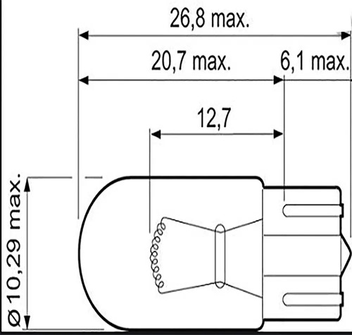 Bombillo Para Tablero Pequeño 158 12v 5w Narva - Image 3