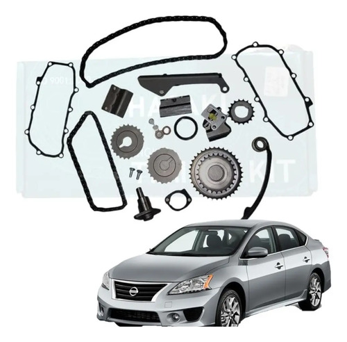 Kit Cadena Repartición Nissan Sentra B14 Motor 6a16 Piñon Lc
