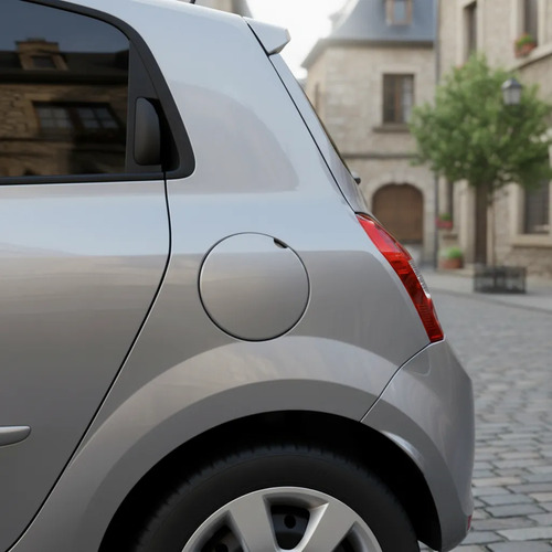 Contratapa Gasolina Externa Renault Twingo Original Gris Gris