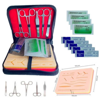 Kit De Sutura Completo Para Entrenamiento Con Almohadilla