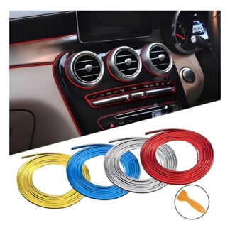 Cinta Moldura Decorativa Interior Carros 5mts