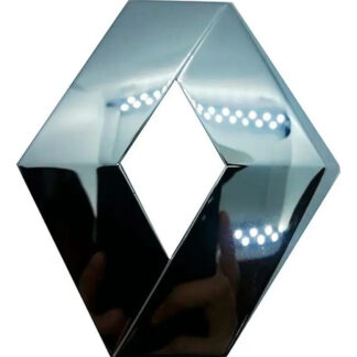 Emblema Logan Sandero 9 X 7 Plateado