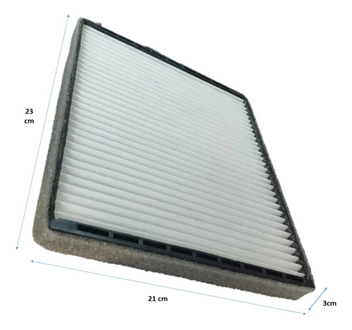 Filtro Aa Cabina Antipolen Habitaculo Renault Chevrolet Aveo - Image 3