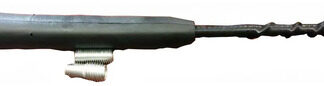Antena Universal Espiral Negro
