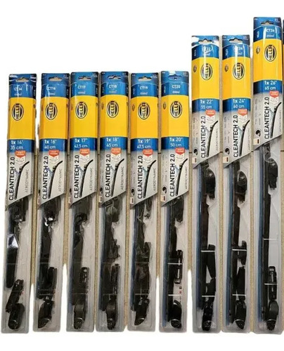 Kit Plumillas Hella Del Y Tra Universal Para Cualquier Carro - Image 2