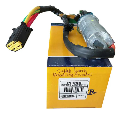 Switch Ignicion Renault Logan Sandero Doble Llave Joungier - Image 4