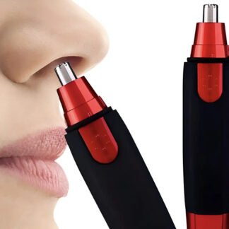 Depilador Recortador De Vello Nasal Orejas Rojo 5v