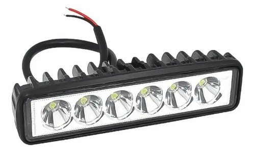 1 Exploradora Led Lineal 6leds 3000lm Transparente