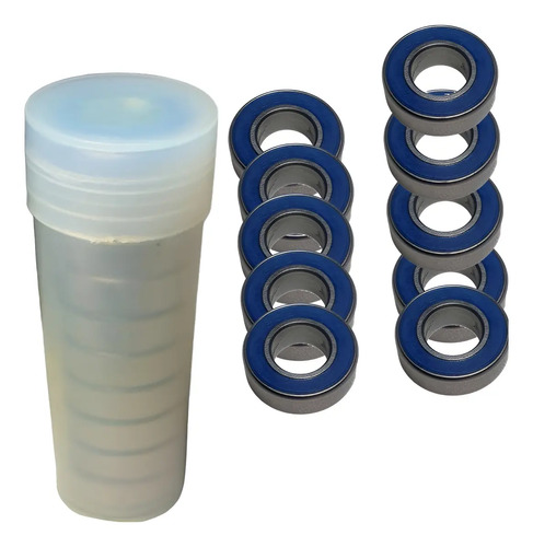 Rodamiento Universal 688rs 688 2rs 8x16x5 Pfi Kit 10uds Azul