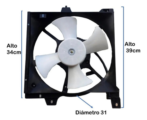 Moto Ventilador Completo Nissan Sentra B13/b14 - Image 2