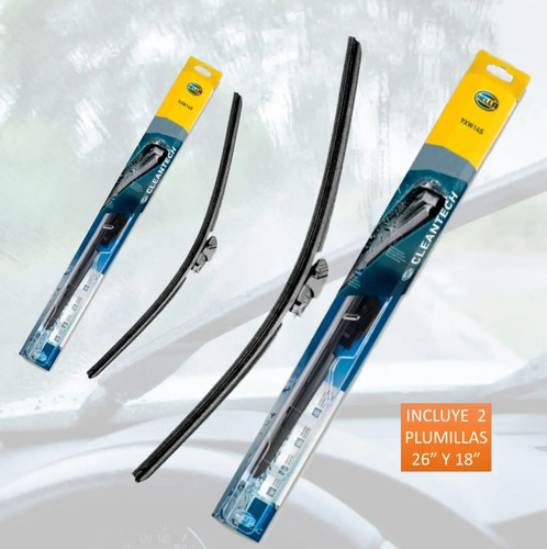Plumillas Limpiaparabrisas Multiclip Nissan Primera 05/10 Negro - Image 2