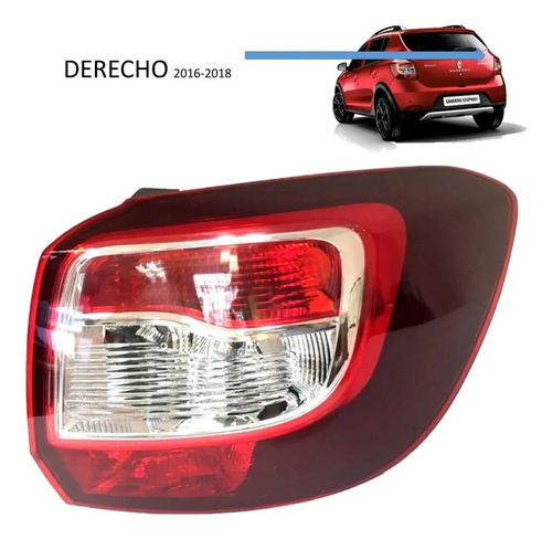 Stop Derecho Renault Sandero Stepway 2016 2018 Depo - Image 2