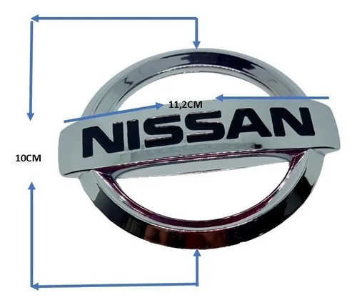 Emblema Cromado Persiana Nissan March Año 12-14 - Image 2