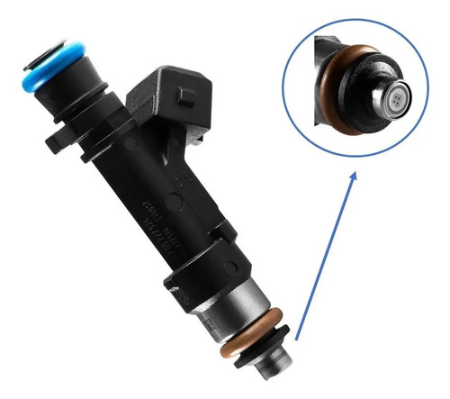 Inyector De Combustible Renault Logan/ Sandero 8v 4 Huecos