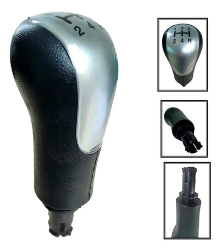 Pera Poma Palanca De Cambios Ford Fiesta 03/16 Cromada