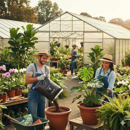 Sustrato Para Plantas Mezcla Cultivo Abonado Jardín 10litros - Image 2