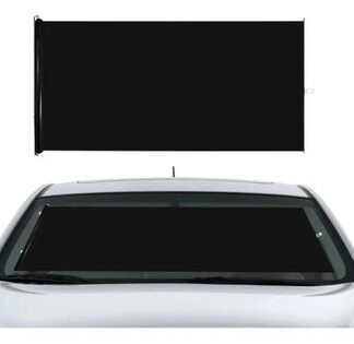 Parasol Polarizado Retractil Carro Cortina Grande 140 X53cm