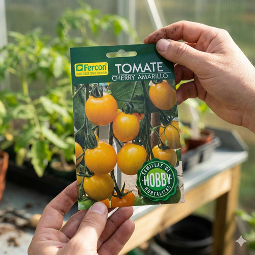 Semillas De Tomate Cherry Amarillo Hortalizas Fercon - Image 3