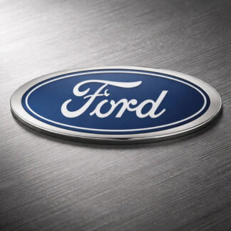 Emblema Persiana Y Tapa Baúl Ford Focus Zetec Azul