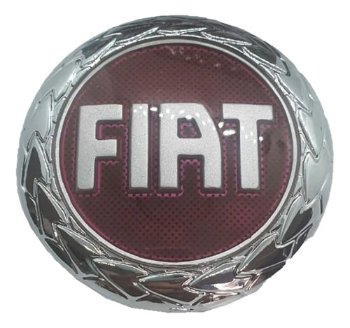 Emblema Persiana Fiat Uno Fire Fiorino 7.5x7.5 Vinotinto